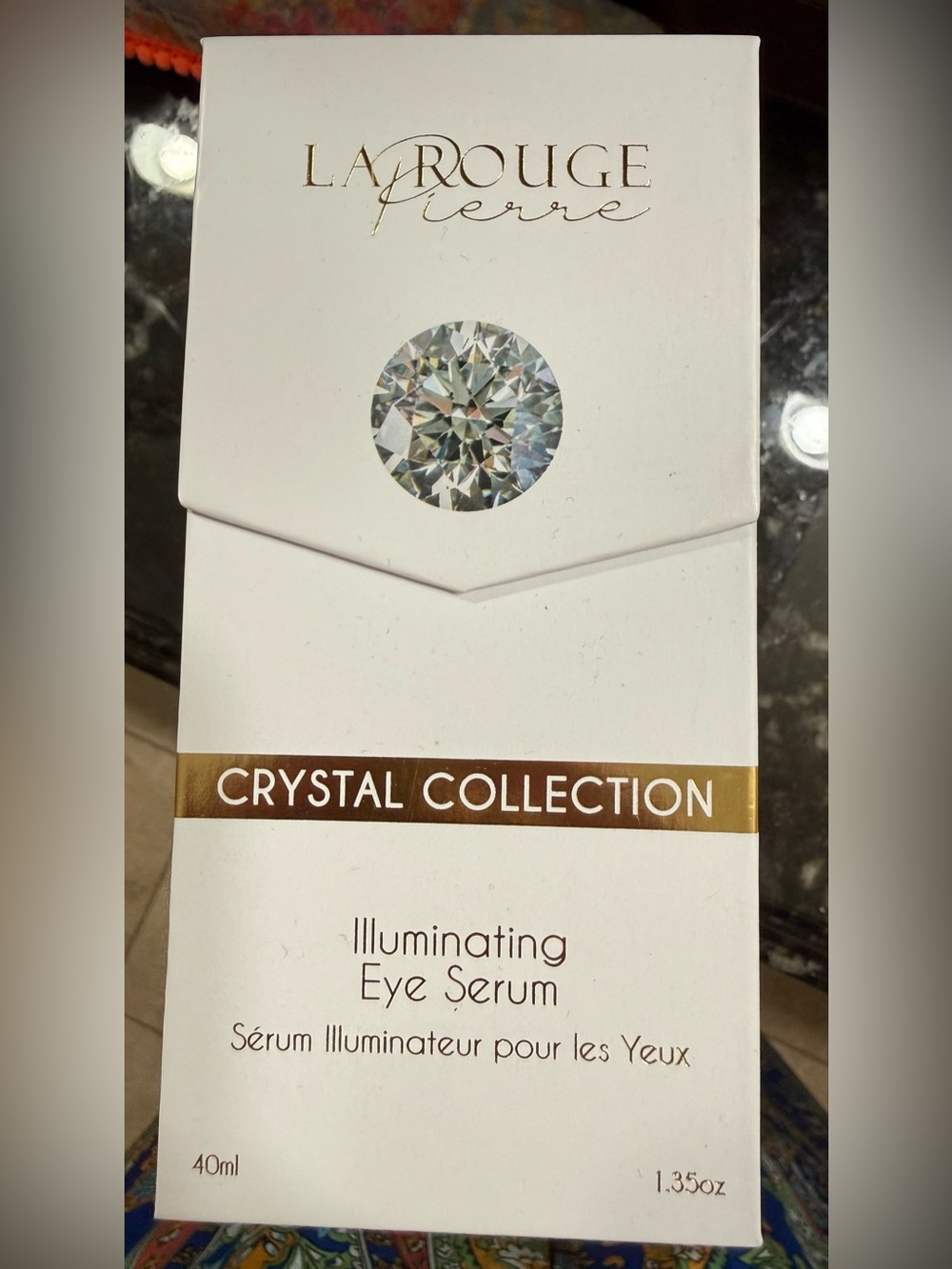 La Rouge Pierre Crystal Collection Illuminating Eye Serum - New in Box